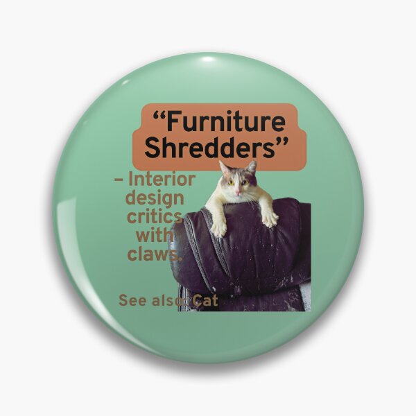 Item preview, Funny Cat Furniture Shredders designed and sold by HappyHavenStu.
