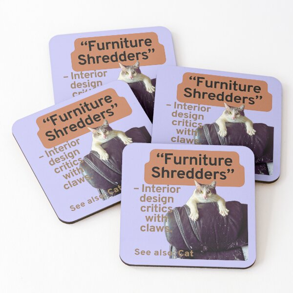 Item preview, Funny Cat Furniture Shredders designed and sold by HappyHavenStu.