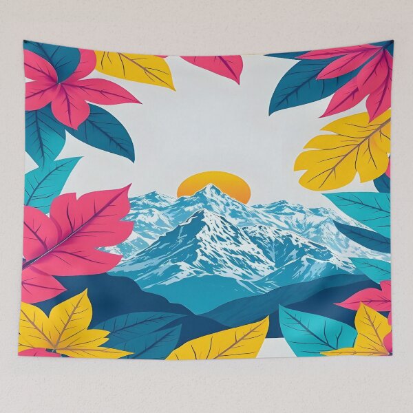 Item preview, Mountain Sunrise Bloom designed and sold by MOFAPPAREL.