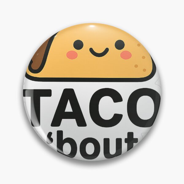 Item preview, TACO 'bout CUTE – Funny Taco Stickers designed and sold by Nunu59.