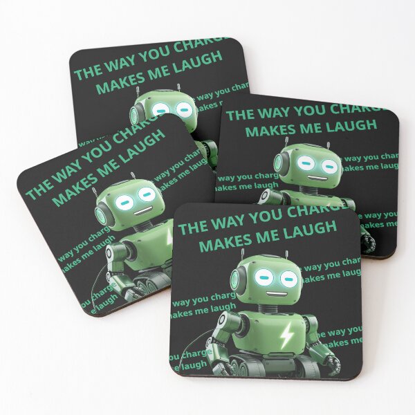 Item preview, Robot Charge .. Robot In Funny Situations 1 designed and sold by 4Dart.