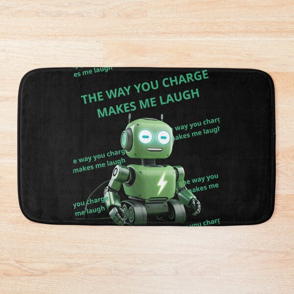 Item preview, Robot Charge .. Robot In Funny Situations 1 designed and sold by 4Dart.