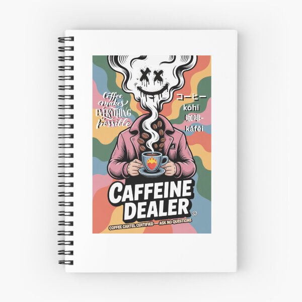 Item preview, CAFFEINE DEALER CLASSIC T-SHIRT  designed and sold by inkfluenceart.