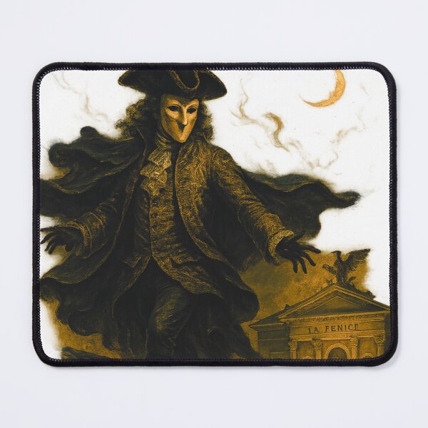 Item preview, Pantalone Venetian Mask with Rialto Bridge Background designed and sold by branaghbel.