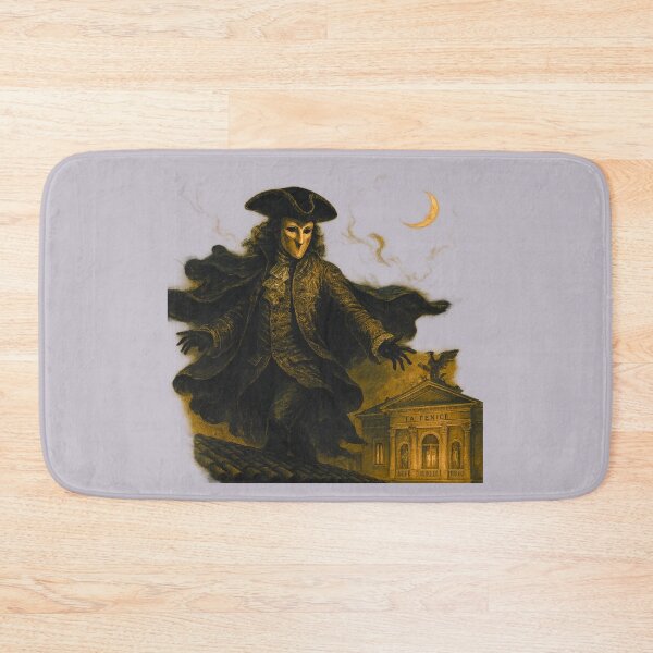 Item preview, Pantalone Venetian Mask with Rialto Bridge Background designed and sold by branaghbel.