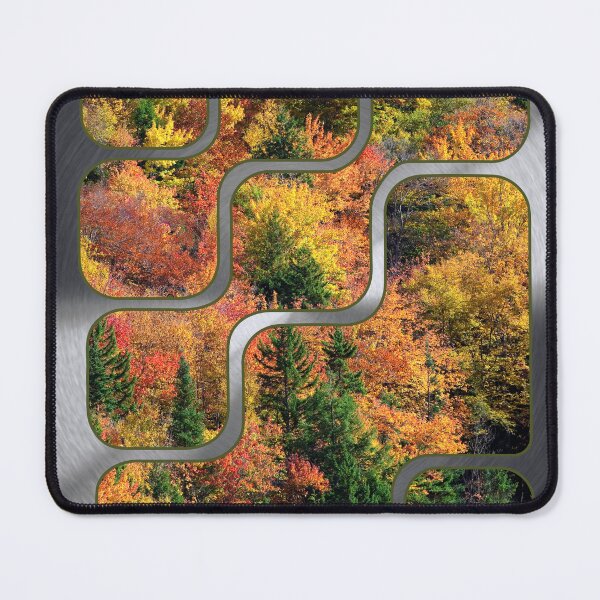 Item preview, Autumn forest on a background of steel designed and sold by Daisy-83.