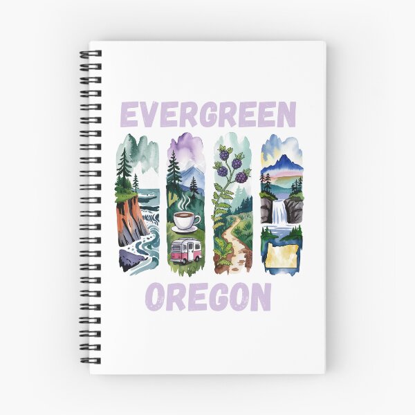 Item preview, Evergreen Oregon – Lush forest & pacific northwest pride designed and sold by CleanDecor.