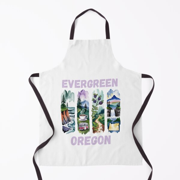 Item preview, Evergreen Oregon – Lush forest & pacific northwest pride designed and sold by CleanDecor.