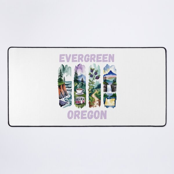 Item preview, Evergreen Oregon – Lush forest & pacific northwest pride designed and sold by CleanDecor.