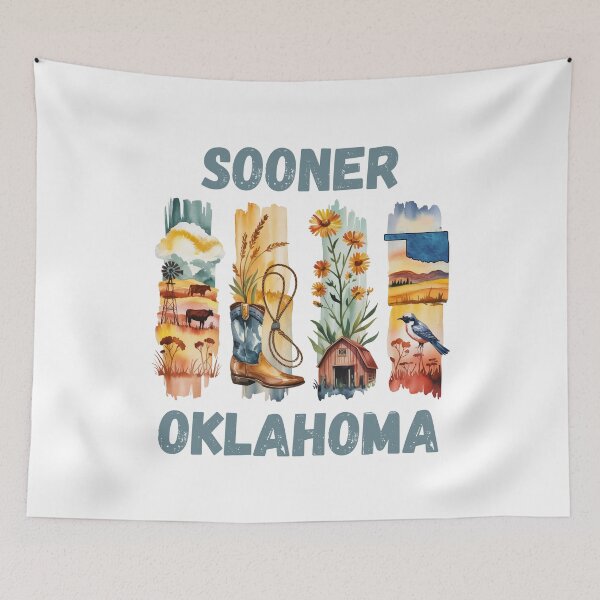 Item preview, Sooner Oklahoma – Oklahoma pride & sooner spirit design designed and sold by CleanDecor.