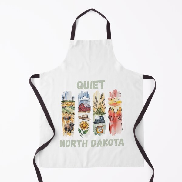 Item preview, Quiet North Dakota – peaceful plains & prairie pride design designed and sold by CleanDecor.