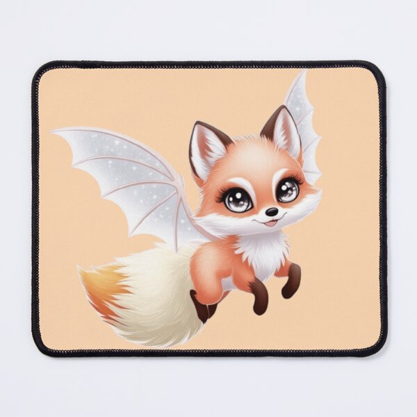 Item preview, Batwing Flying Foxy Friend – Halloween Mischief in the Air designed and sold by RoliPictures.