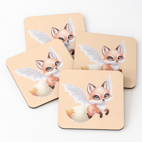 Item preview, Batwing Flying Foxy Friend – Halloween Mischief in the Air designed and sold by RoliPictures.