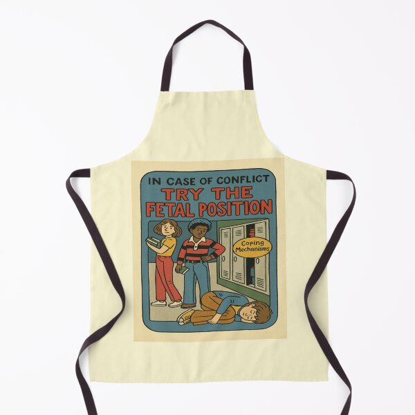 Item preview, Retro Funny Fetal Position Poster Art designed and sold by My-Hoodies.