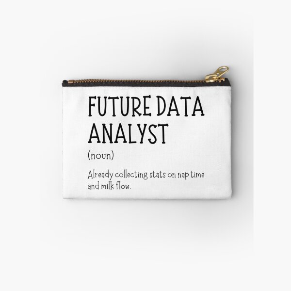 Item preview, Future Data Analyst Funny Data Baby Saying designed and sold by CuteLovelyDesigns.
