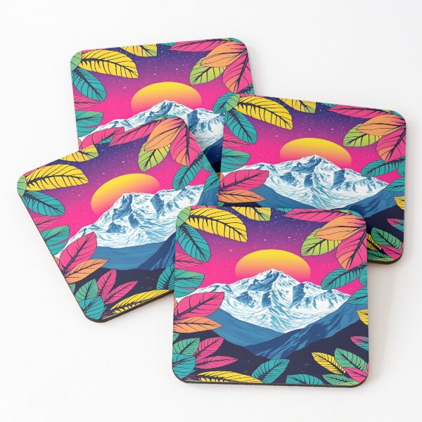 Item preview, Tropical Sunset Mountain Escape designed and sold by MOFAPPAREL.
