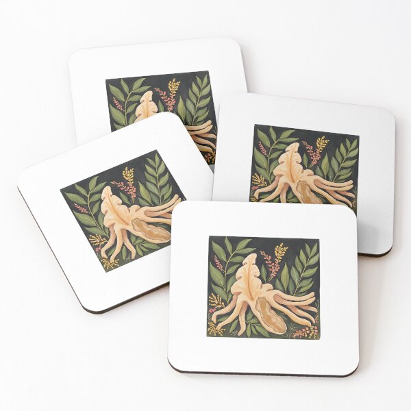 Item preview, An artistic still life featuring delicate animal bones intertwined with lush botanical elements – ferns, poisonous flowers, moss, and vines. designed and sold by Palmate-m.
