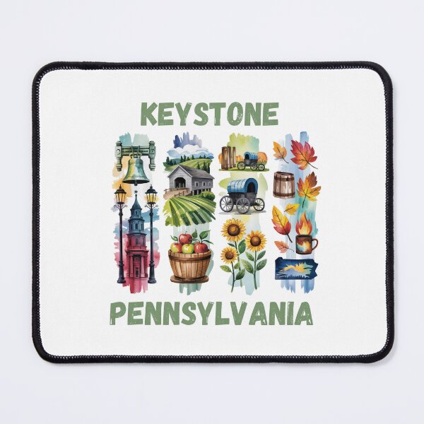 Item preview, Keystone Pennsylvania – classic heritage & state pride design designed and sold by CleanDecor.
