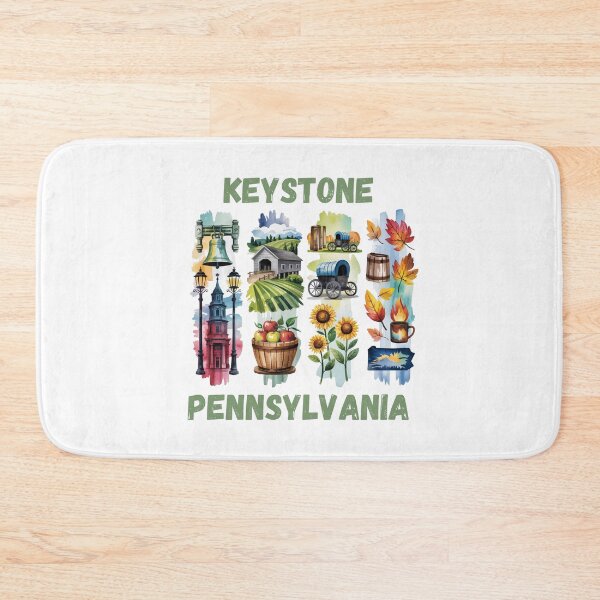 Item preview, Keystone Pennsylvania – classic heritage & state pride design designed and sold by CleanDecor.