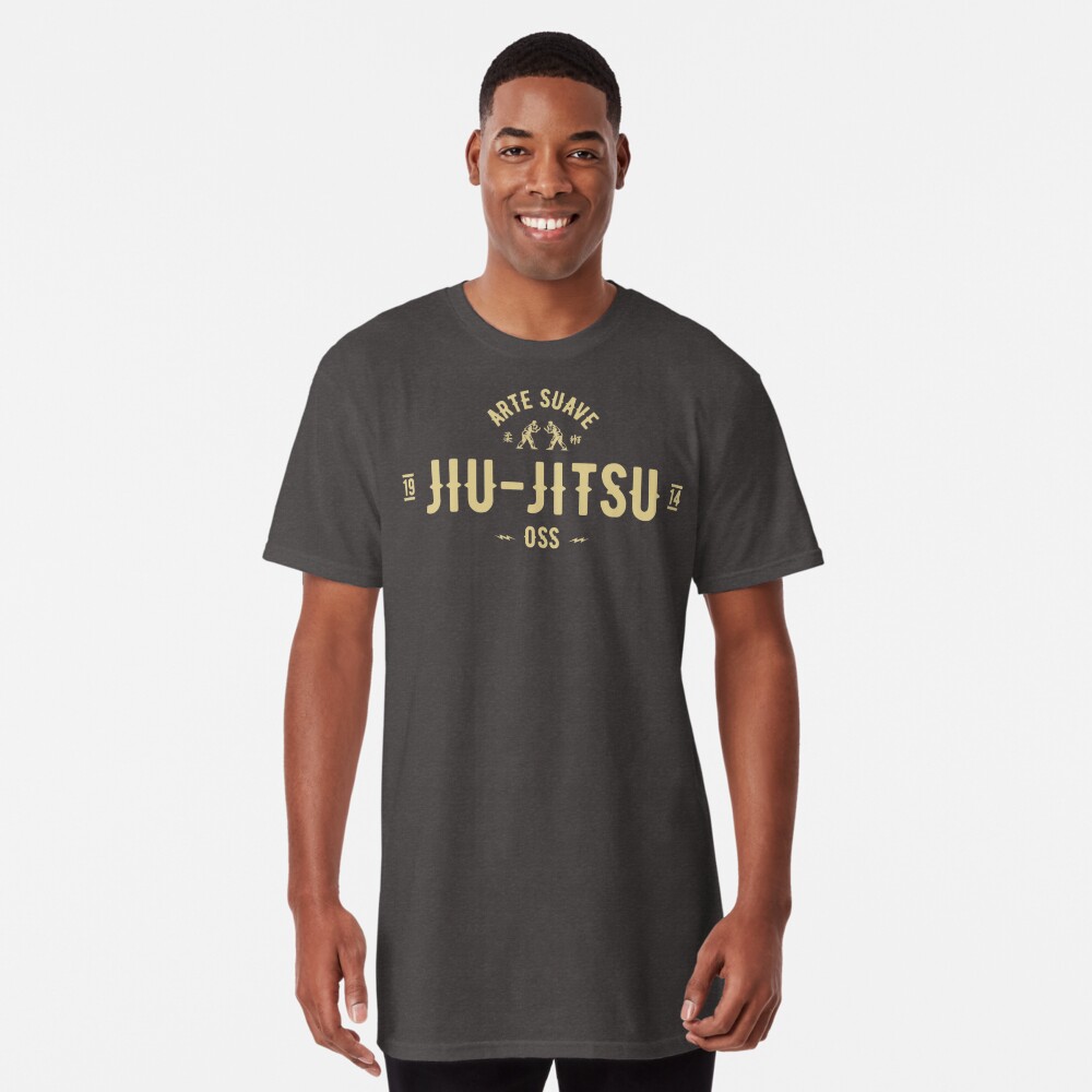 Brazilian Jiu Jitsu shirt Arte Suave Oss BJJ t shirts | Poster