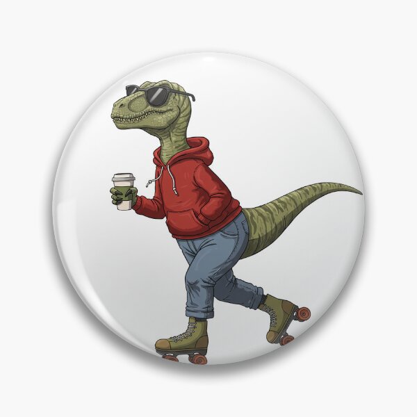 Item preview, Velociraptor Dino Roller Chill Skating designed and sold by Itsjustfender.