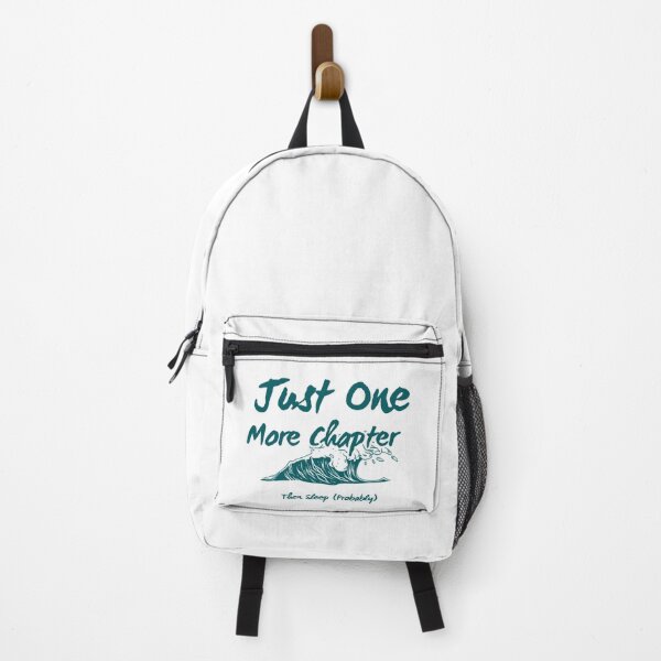 Item preview, Just One More Chapter Then Sleep – Funny Book Lover Quote Design designed and sold by PupeCreativeArt .