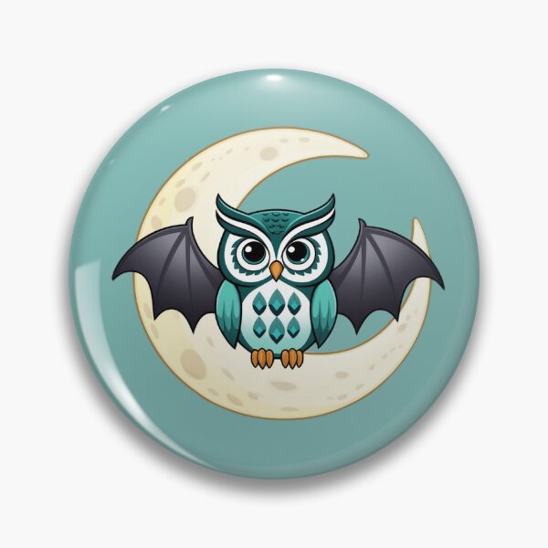Item preview, Batwing Bat-Winged Owl in the Enchanted Night designed and sold by RoliPictures.