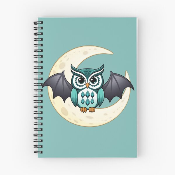 Item preview, Batwing Bat-Winged Owl in the Enchanted Night designed and sold by RoliPictures.