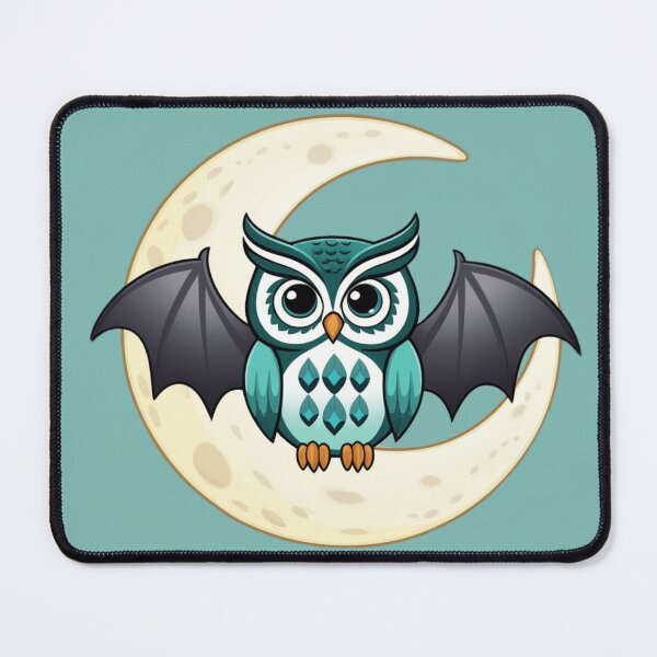 Item preview, Batwing Bat-Winged Owl in the Enchanted Night designed and sold by RoliPictures.