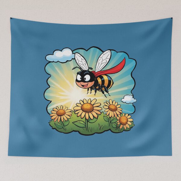 Item preview, Super Bee in Action designed and sold by PrintArtGraphic.