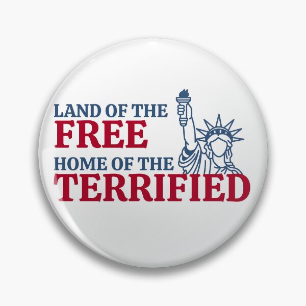 Item preview, Land of the Free, Home of the Terrified designed and sold by BookishStyle.