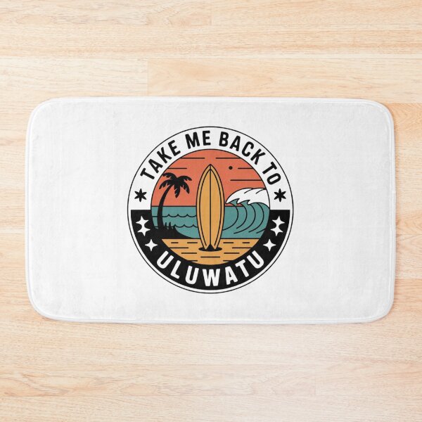 Item preview, Take Me Back to Uluwatu – Vintage Surf Travel Badge designed and sold by Timeless Design.