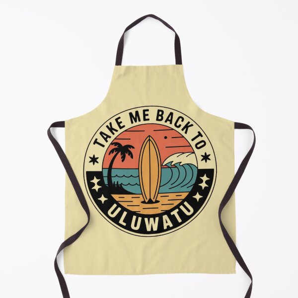 Item preview, Take Me Back to Uluwatu – Vintage Surf Travel Badge designed and sold by Timeless Design.