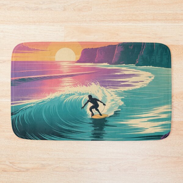 Item preview, Uluwatu Surf Sunset – Bali Paradise Sticker designed and sold by Timeless Design.
