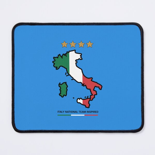 Item preview, Italy National Team Inspired – 4 Star Italia Map Design designed and sold by Timeless Design.