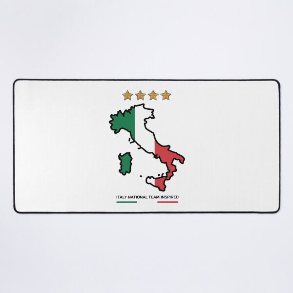 Item preview, Italy National Team Inspired – 4 Star Italia Map Design designed and sold by Timeless Design.
