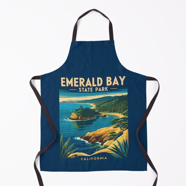 Item preview, Emerald Bay State Park - California designed and sold by GoodOldVintage.