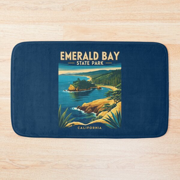 Item preview, Emerald Bay State Park - California designed and sold by GoodOldVintage.