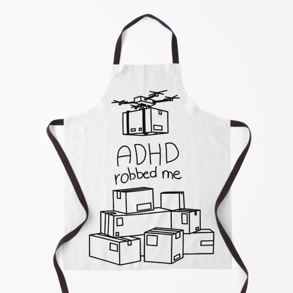 Item preview, ADHD robbed me designed and sold by LilDinoBoy.