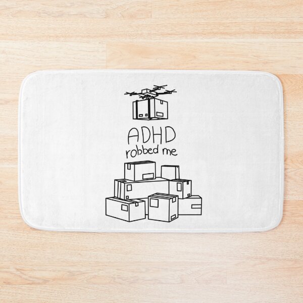 Item preview, ADHD robbed me designed and sold by LilDinoBoy.