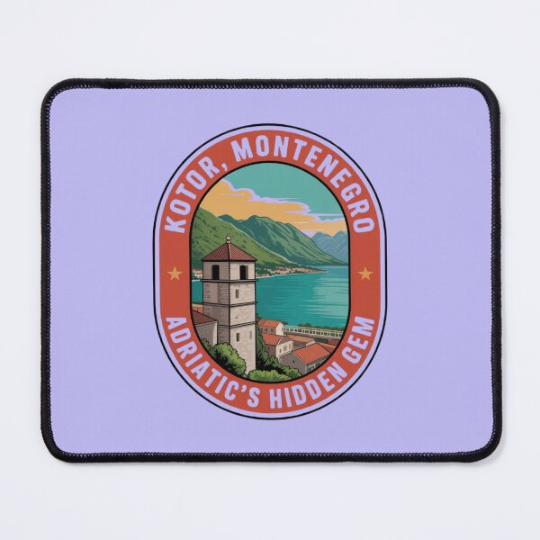 Item preview, Kotor Montenegro Sticker – Adriatic’s Hidden Gem Badge designed and sold by Timeless Design.