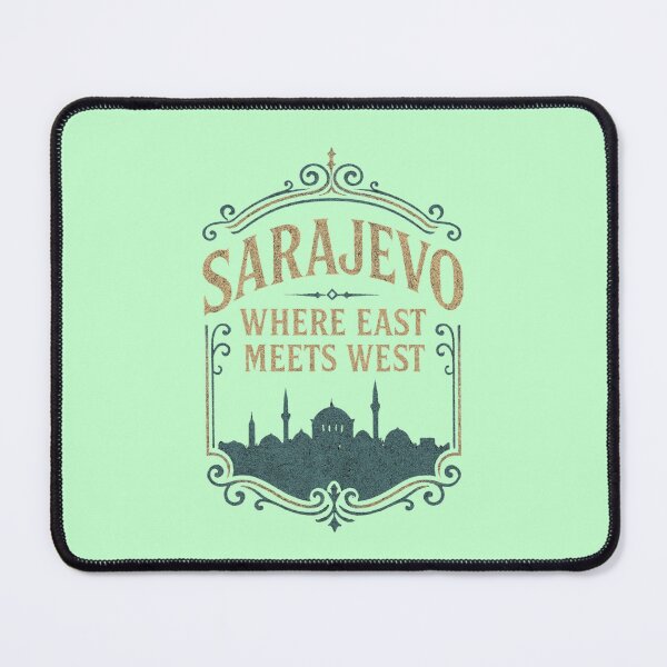 Item preview, Sarajevo Quote Typography – East Meets West designed and sold by Timeless Design.