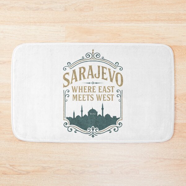 Item preview, Sarajevo Quote Typography – East Meets West  designed and sold by Timeless Design.