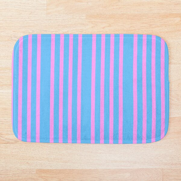 Item preview, Pink and Blue Vertical Stripes – Minimal Abstract Pattern Design designed and sold by PupeCreativeArt .