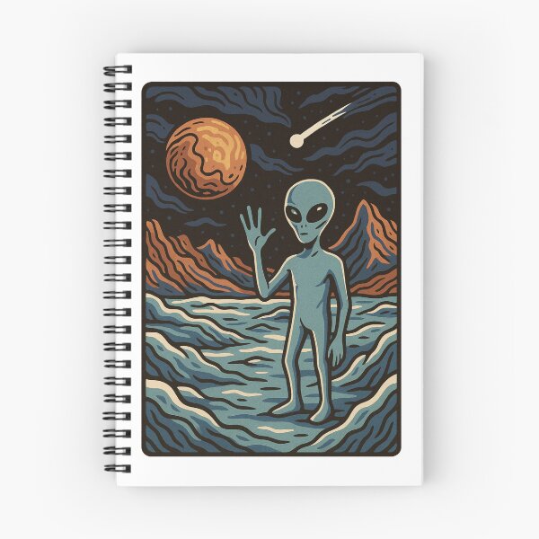Aperçu de l'œuvre Alien de Pluton créée et vendue par SebbanArts.