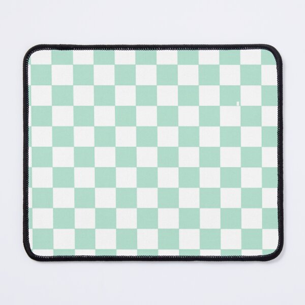 Item preview, Mint Green Checkerboard Aesthetic Pattern – Minimalist Retro Design designed and sold by weirdfishes123.