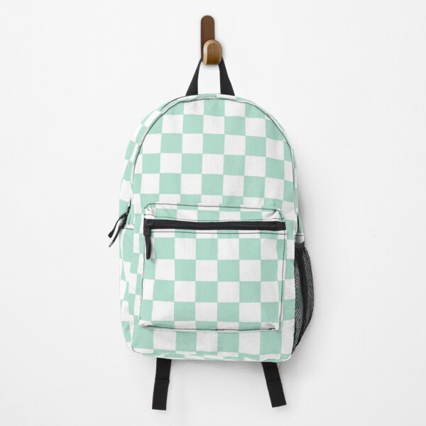 Item preview, Mint Green Checkerboard Aesthetic Pattern – Minimalist Retro Design designed and sold by weirdfishes123.