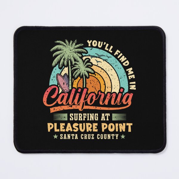 Item preview, Surfing Pleasure Point Surf Santa Cruz County California designed and sold by eclecTEEq.