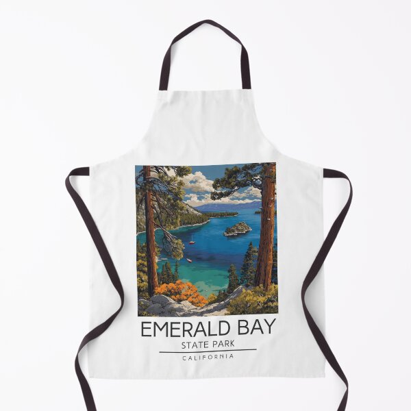 Item preview, Emerald Bay State Park - California designed and sold by GoodOldVintage.