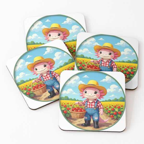 Item preview, Farmer Axolotl designed and sold by sembrandounpais.